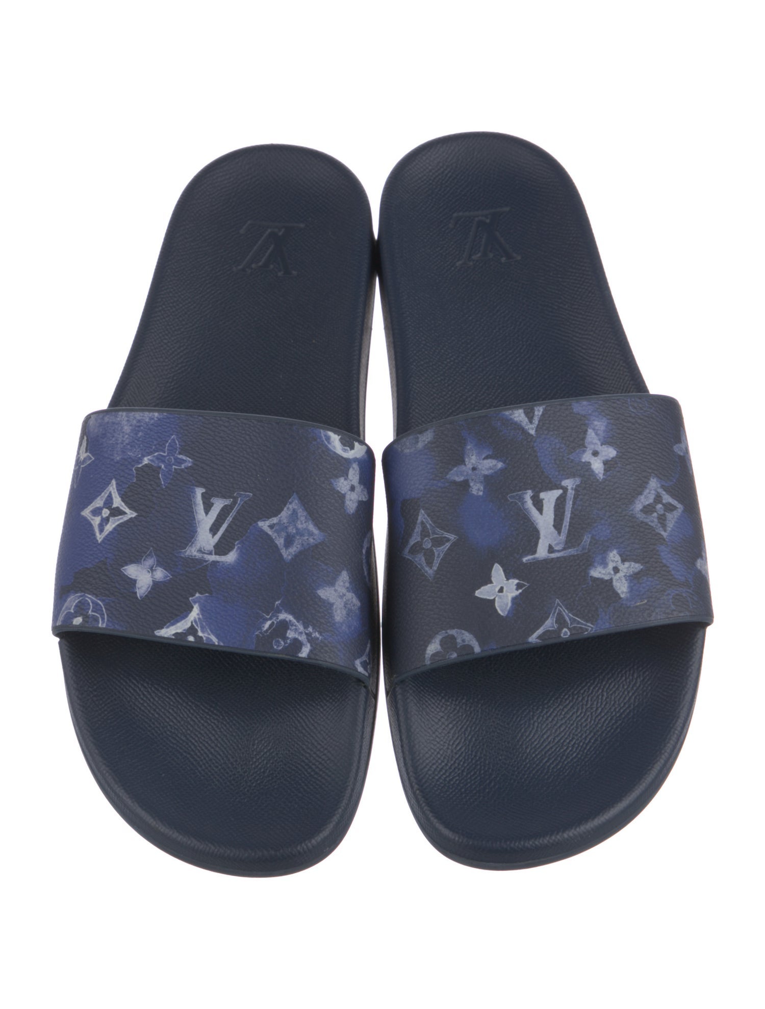 Louis Vuitton LV Monogram Rubber Slides